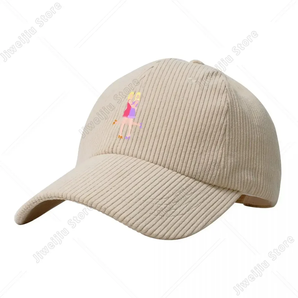 Romy a Michele Corduroy Baseball Cap Streetwear Golf Hat Man Beach Bag Luxury Brand Ladies Men's
