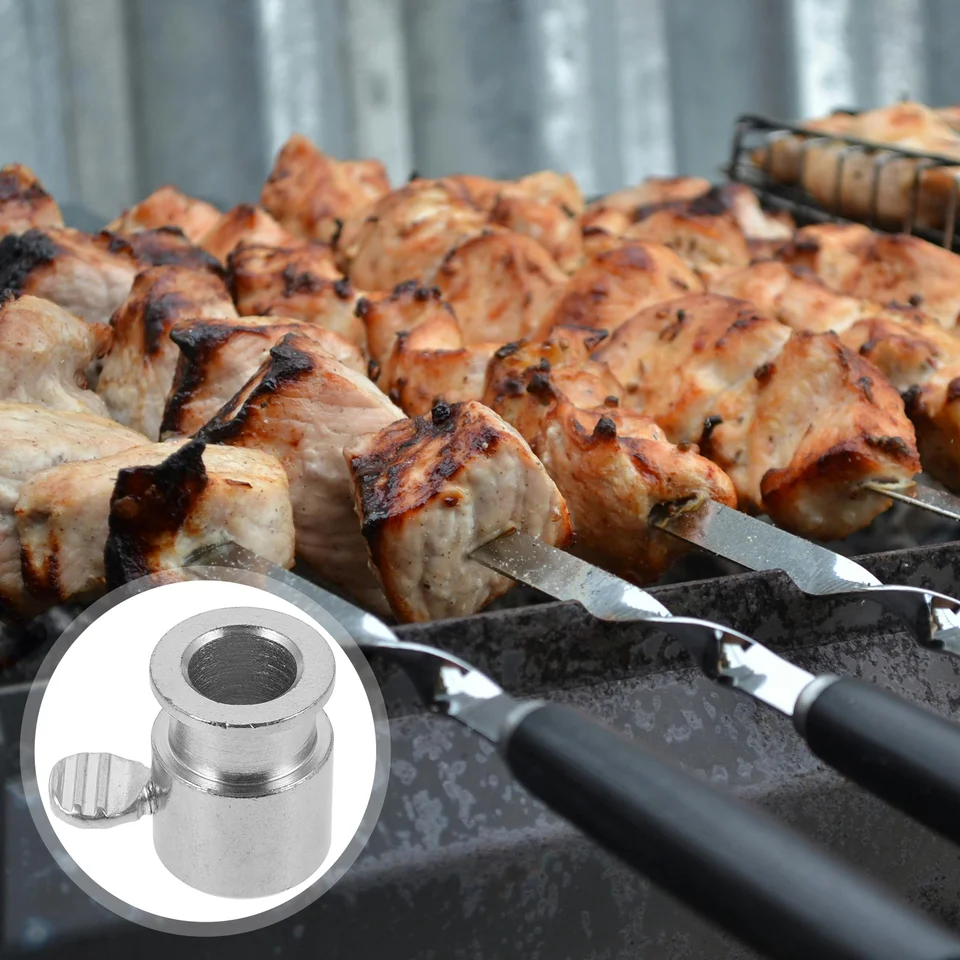 Rotisserie Bushing Grilling Rod Trussing Part Grilovanie príslušenstva Balance Spit Spit Stoppers