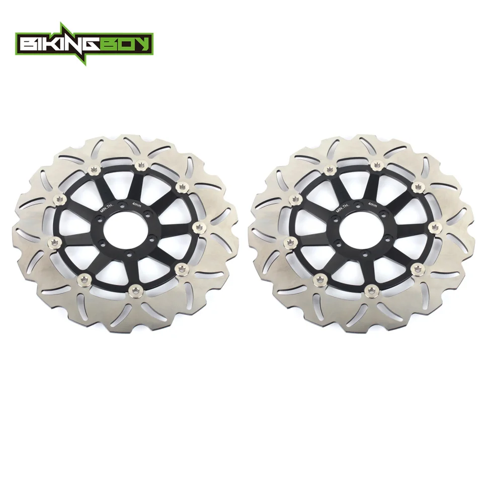 Rotory predných brzdových diskov pre bicyklovanie Disky pre CBR1100XX Super Blackbird 99-08 05 06 07 CB1100SF X-11 00 01 02 03 04 CB1300 01 02