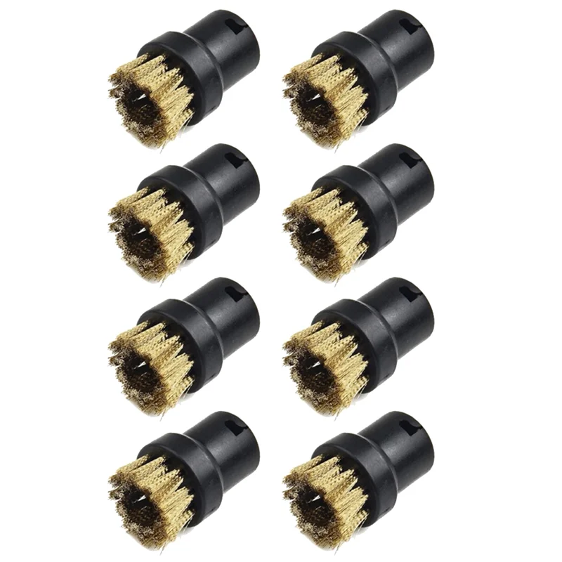 Round Brush Brass Wire Brush Dopzles pre sériu Karcher SC Karcher SC1 SC2S C3 SC4 SC5 SC952 SC1020 SC2500