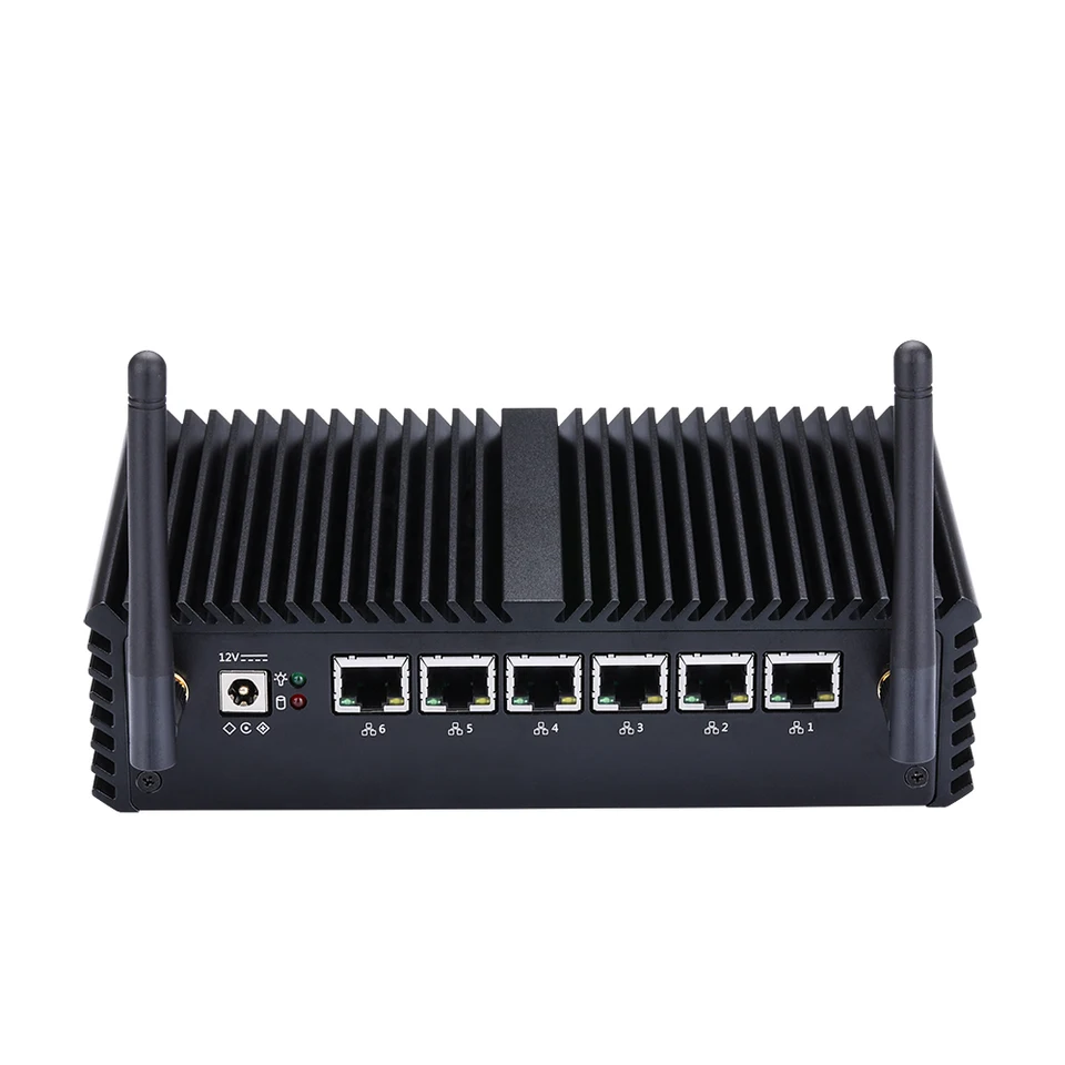 Router Qotom Firewall Q575GE I7-7500U S05 /19 palca Rack Mount 6 LAN Security Gateway Appliance ako brána firewall /brána