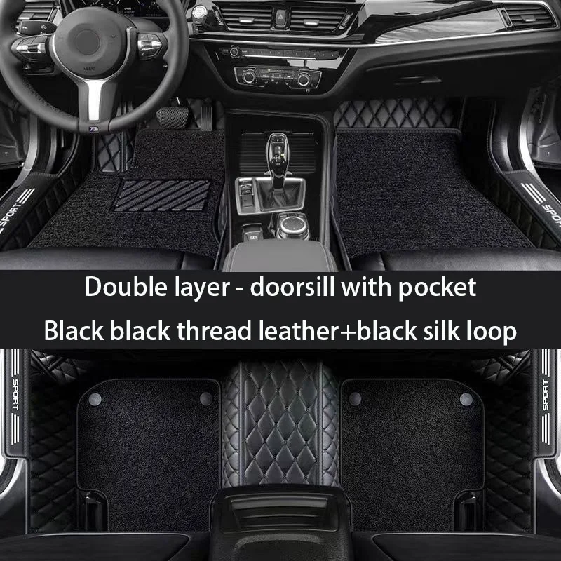 Rouze Car Custom Foots Mats sú vhodné pre Lexus RC F 2014-2018 Špeciálne auto vlastné nohy