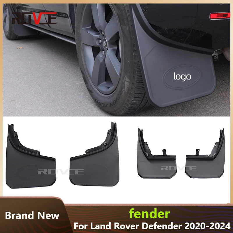 Rovce Car Mudguard Fenders blato klapiek Splash Guards Mudflaps pre obranca Land Rover 110 90 2020 2021 2022 L663 Príslušenstvo