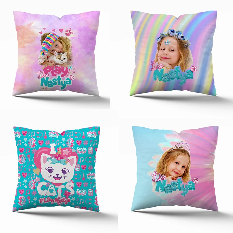 Rovnako ako Nastya tlač vankúša kryt domáce dekoratívne vankúš pre vankúš na pohovku pokrývať 100% polyester fonda cojine