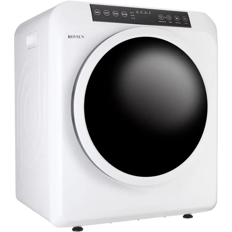 Rovsun 3,5 Cu.ft prenosné sušičky odevov, 13,2 libier predného zaťaženia sušiča bielizne s dotykovou obrazovkou LCD High End