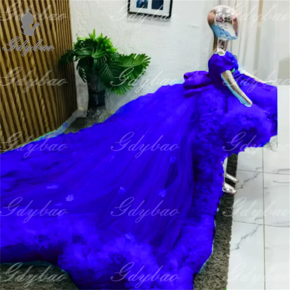 Royal Blue 3D Aplikácia Dievčatá Dievča