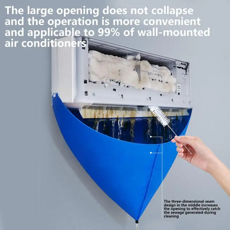 Rozdelenie vzduchového kodície Čistiaci kryt vrecka Klimatizácia vodného krytu vodným potrubím Split Air Constion Sit