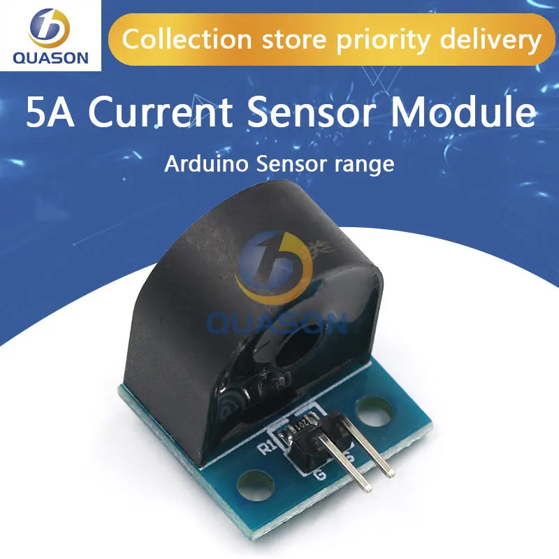 Rozsah snímača 1pcs 5A modulu snímača Senzor s jedným fázovým modulom pre Arduino
