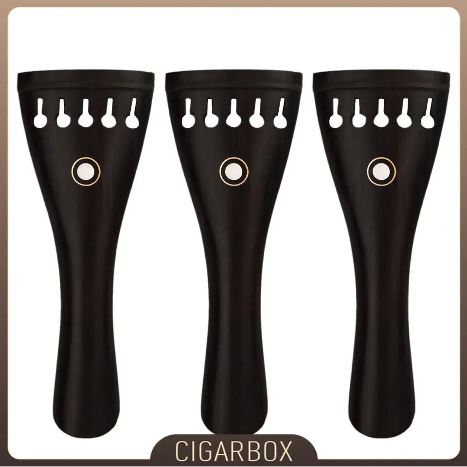 Rozsudok 4/4 husľový chvost ebony fiddle chvost kus 5 reťazce o R&J v štýle paríž