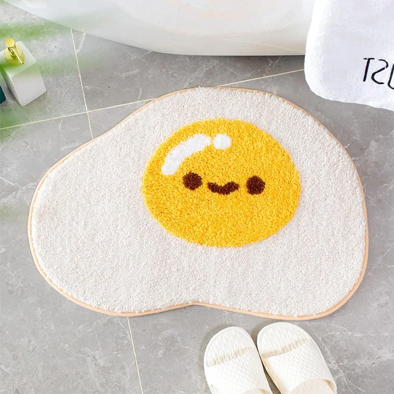 Roztomilá kúpeľňa kúpeľňa nekĺzavá mäkká kúpeľňa rohož pre sprchy roztomilý plyšový mikrovlákn Super absorpčný plyšový koberec 40x60cm