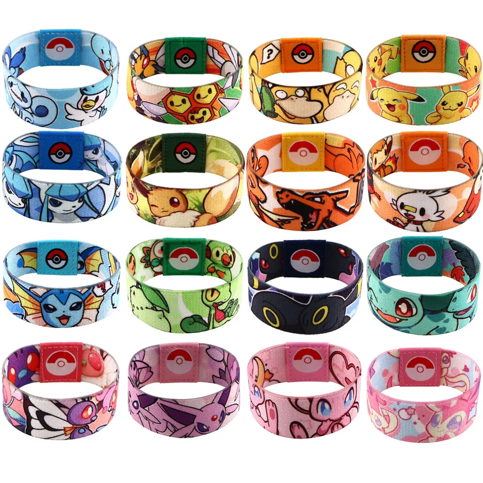 Roztomilé anime hry príšery natiahnuté náramky náramok Men Dámske športové šírky Band Band Band Band Band Band Armband Armband Fans Fans Darčeky