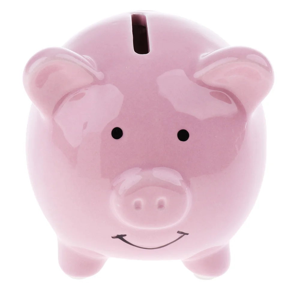 Roztomilé keramické prasiatko banka banky Coin Peniaze Case Collectible Saving Box Pig Toy Kids Kids