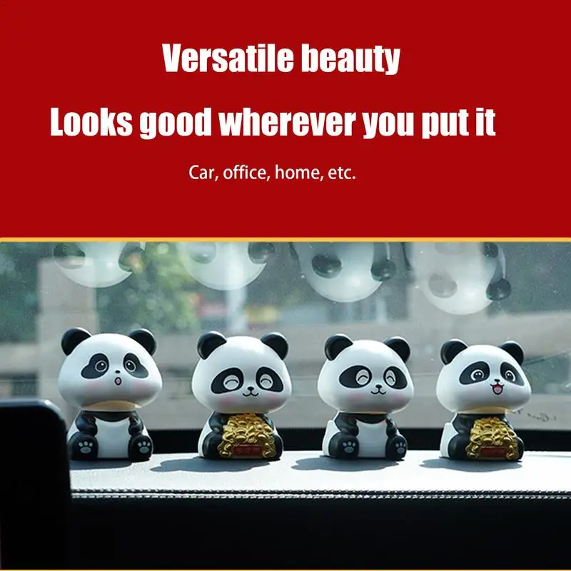 Roztomilé ozdoby s automobilmi Panda