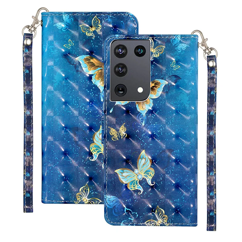 Roztomilé puzdro na kožu s koženou peňaženkou pre Samsung Galaxy S25 Ultra S25+ S24 Fe S24+ A56 A36 A26 S25Plus S24ultra Flip Cover s vreckom s vreckom