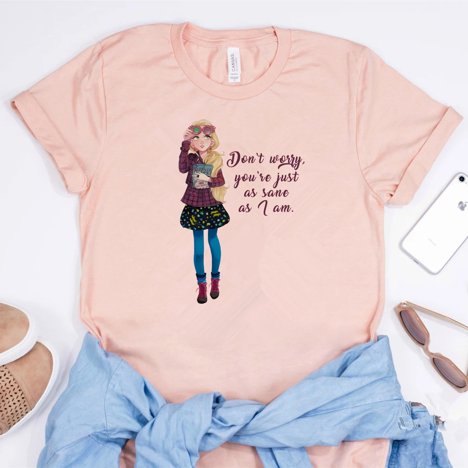 Roztomilé tričko Luna Lovegood Neboj sa
