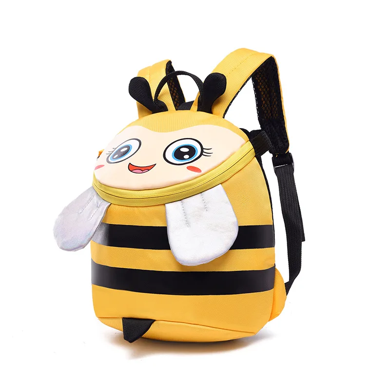 Roztomilé včelie karikatúry batoh pre deti chlapci dievčatá kawaii taška s anti stratenými batohami materská škola vrecko pre deti darček pre malé rameno taška