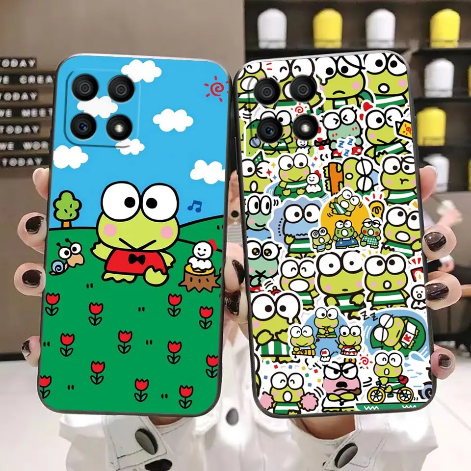 Roztomilý f-frog k-keroppi telefónny puzdro pre Huawei Honor 9x 9 8 8x max 90 80 70 60 50 30 20 20 lite pro 5g prípad fonda coque shell capa