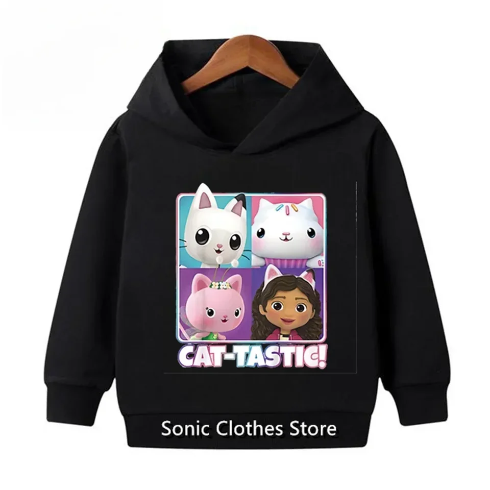 Roztomilý Gabby's Dollouse Hoodie Kids Karika