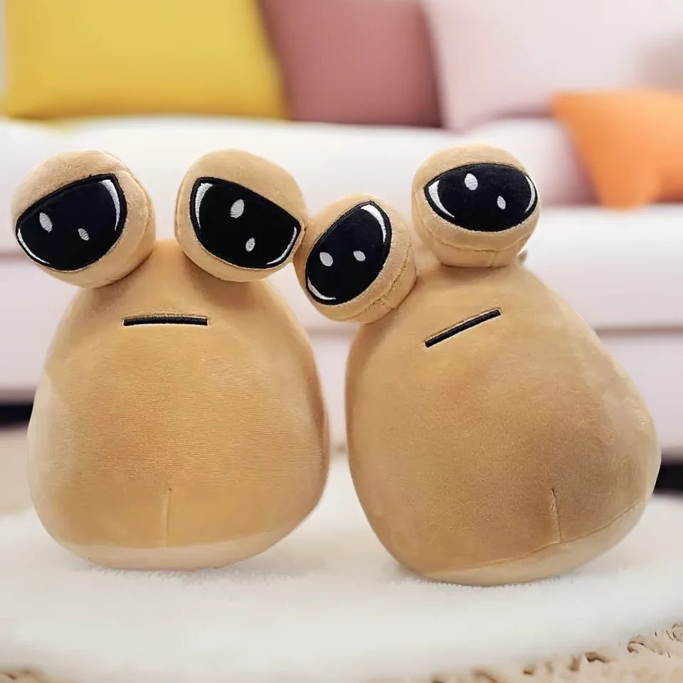 Roztomilý mimozemšťana plyšové bábiky kawaii mimozemšťana plnené hračky pre hračky darčeky pre deti Pouh plyšové plnené hračky