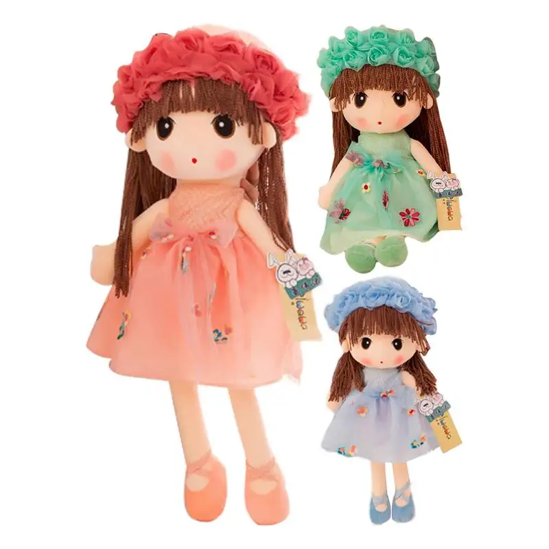 Roztomilý mäkký doll Doll Girl Princezná spiace hračky hračky spiace maznanie kamarát princezná bábiky pre deti deti dievčatá chlapci darček