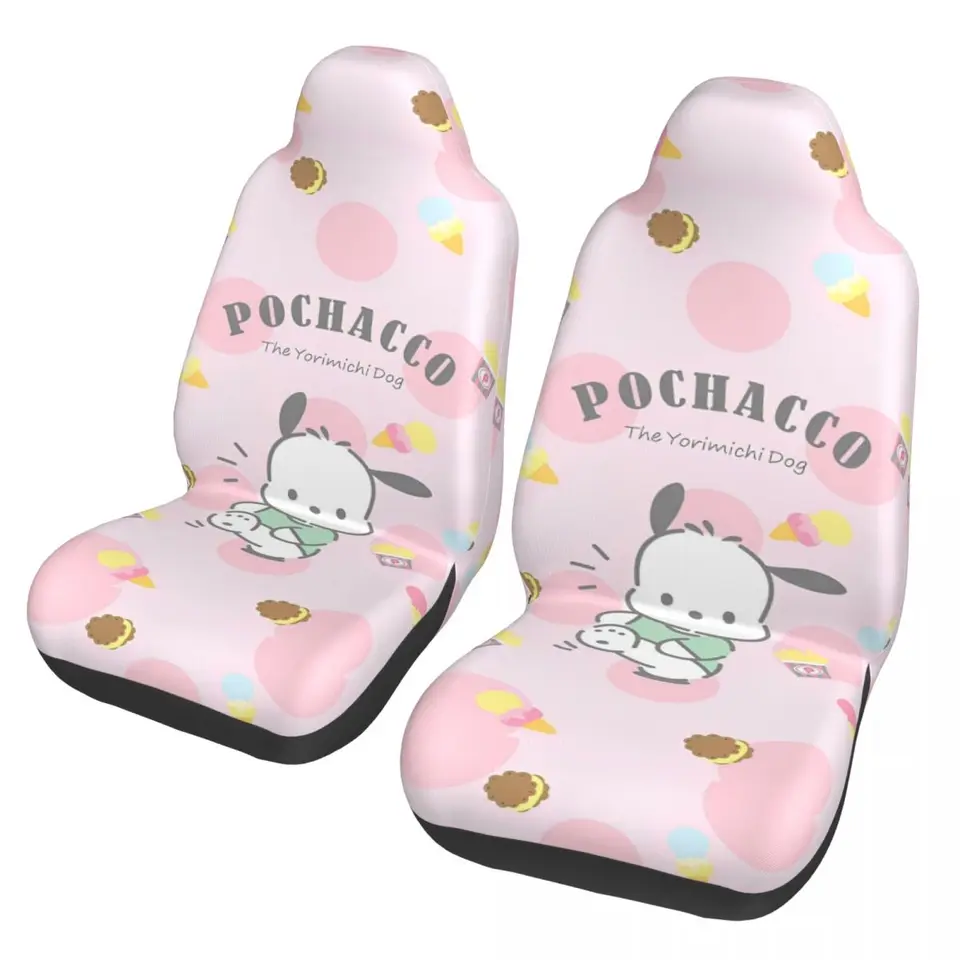 Roztomilý psí karikatúra Kuromi Pochacco Universal Autbes Autbes Automatické interiérové ​​dám