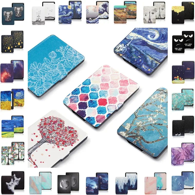 Roztomilý puzdro pre Amazo n Kindle Paperwhite 5/6th 7. Kindle 10. 11. 2024 Paperwhite 11. 2021 6.8 '' Smart Cover Ochranné obaly