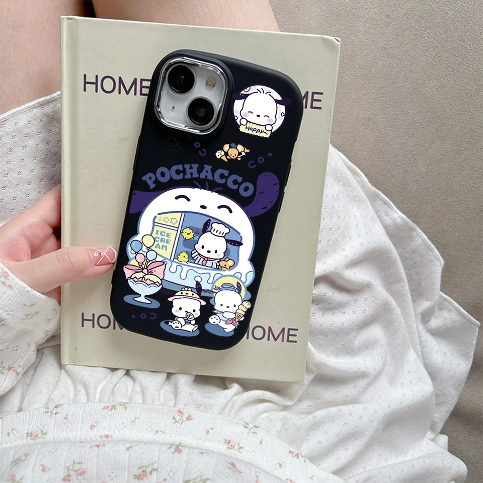 Roztomilý Sanrio Cinnamoroll Pochacco telefónny puzdro pre Xiaomi Mi Poco F5 NFC Redmi 13C K30 K40 K60 Ultra Note 10 12 13 Pro 4G 5G Cover