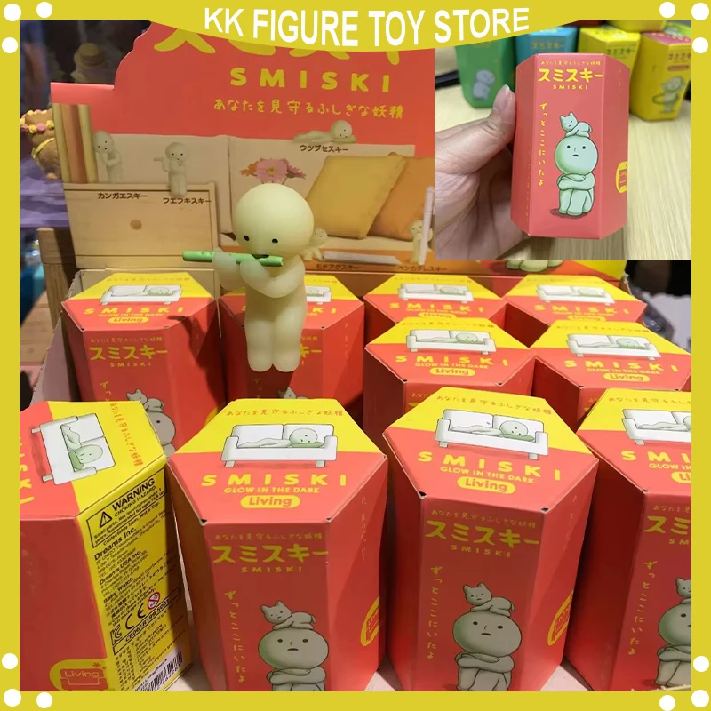 Roztomilý Smiiski Hippers Blind Box Luminous Elf Living Cartoon Sonny Angel Hippers Corning Jun Night Light Mini Doll Christma Gifts