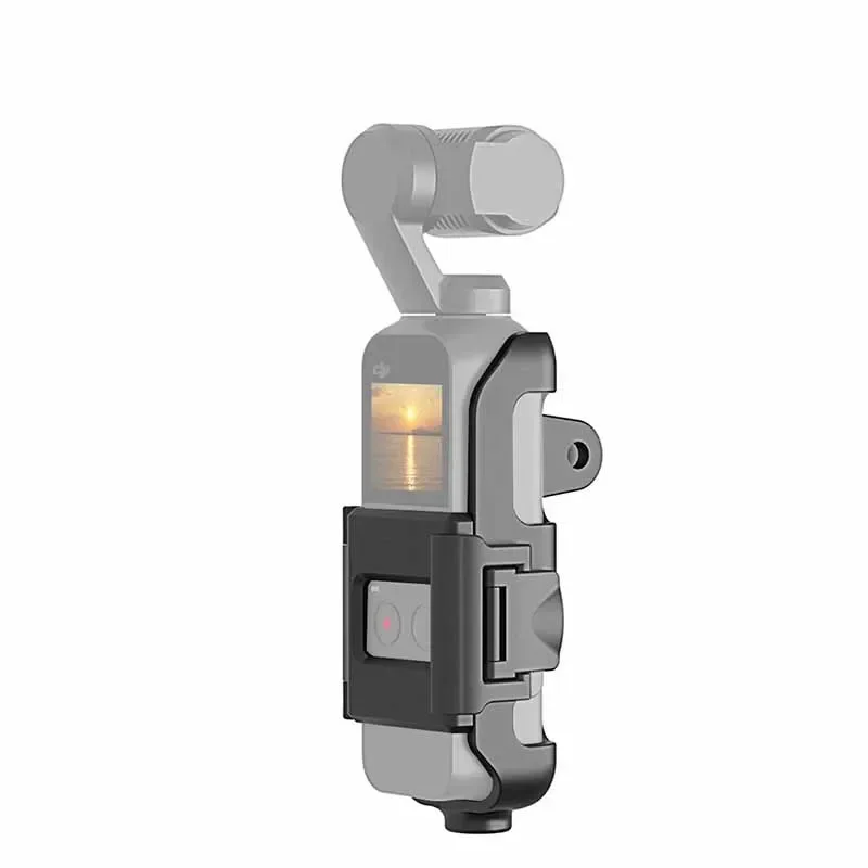 Rozširujúca hranica klipu držiak selfie tyčinka Tarod Bicycle Motorcycle Adaptér pre držiak DJI Osmo vrecko 1/Pocket 2 fotoaparát