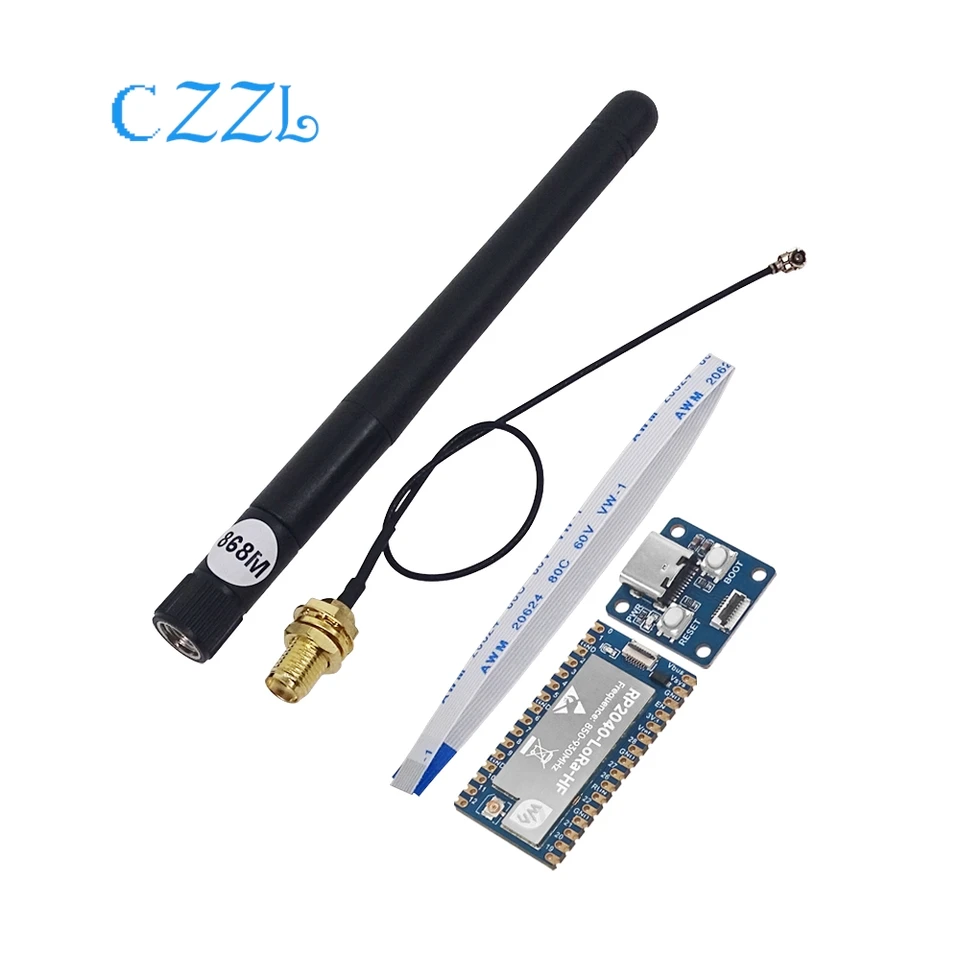 RP2040 LORA Development Board SX1262 RF ChIP Komunikačný modul s anténou s anténou s anténou