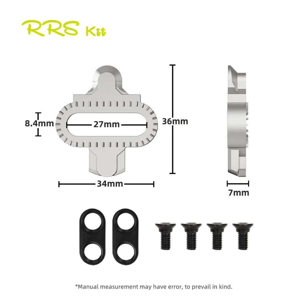 Rrskit horský bicykel pedál Clip Cycling topánky pedály pedály pre Shimano Sh51 Sh56 SPD Self Locking Bicycle Actle