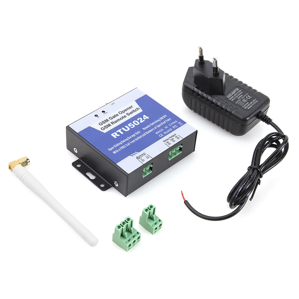 RTU5024 GSM Access Control Dvere Relé relé vzdialené bezdrôtové dvere Otvára motor