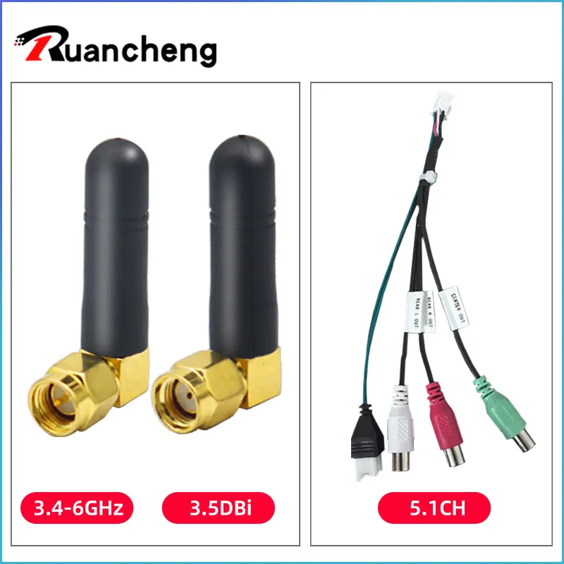 RUANCHENG 5G/WIFI ZÍSKAJTE ZÍSKAJÚCE ZÍSKAJTE 5,1 CHANÁLNE VIDEO VIDEOP
