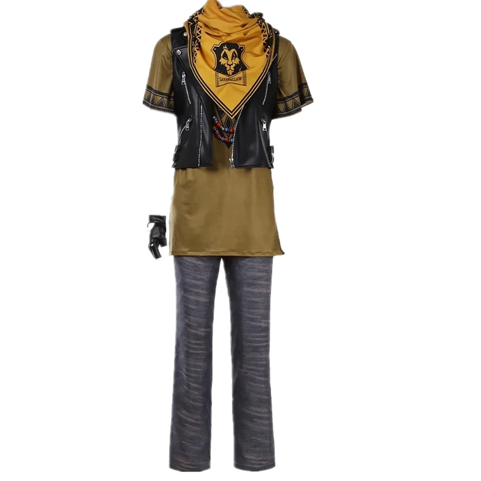 Ruggie Bucchi Cosplay kostým Scarabia Uniforma Halloween vyhovuje oblečenie anime oblečenie