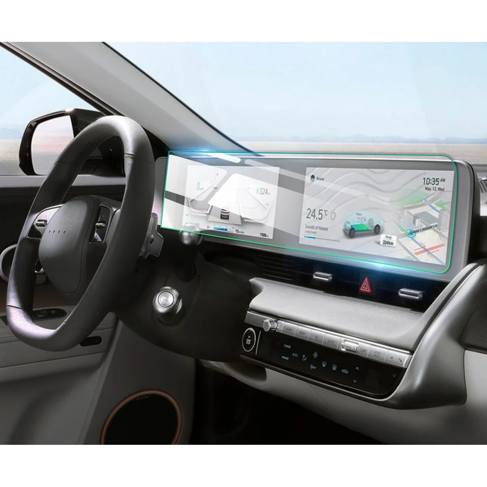Ruiya pre Ioniq 5 2022 2023 2024 12-palcový navigácia automobilov a digitálny chránič obrazovky Auto interiér Hyundai Ioniq 5 Príslušenstvo