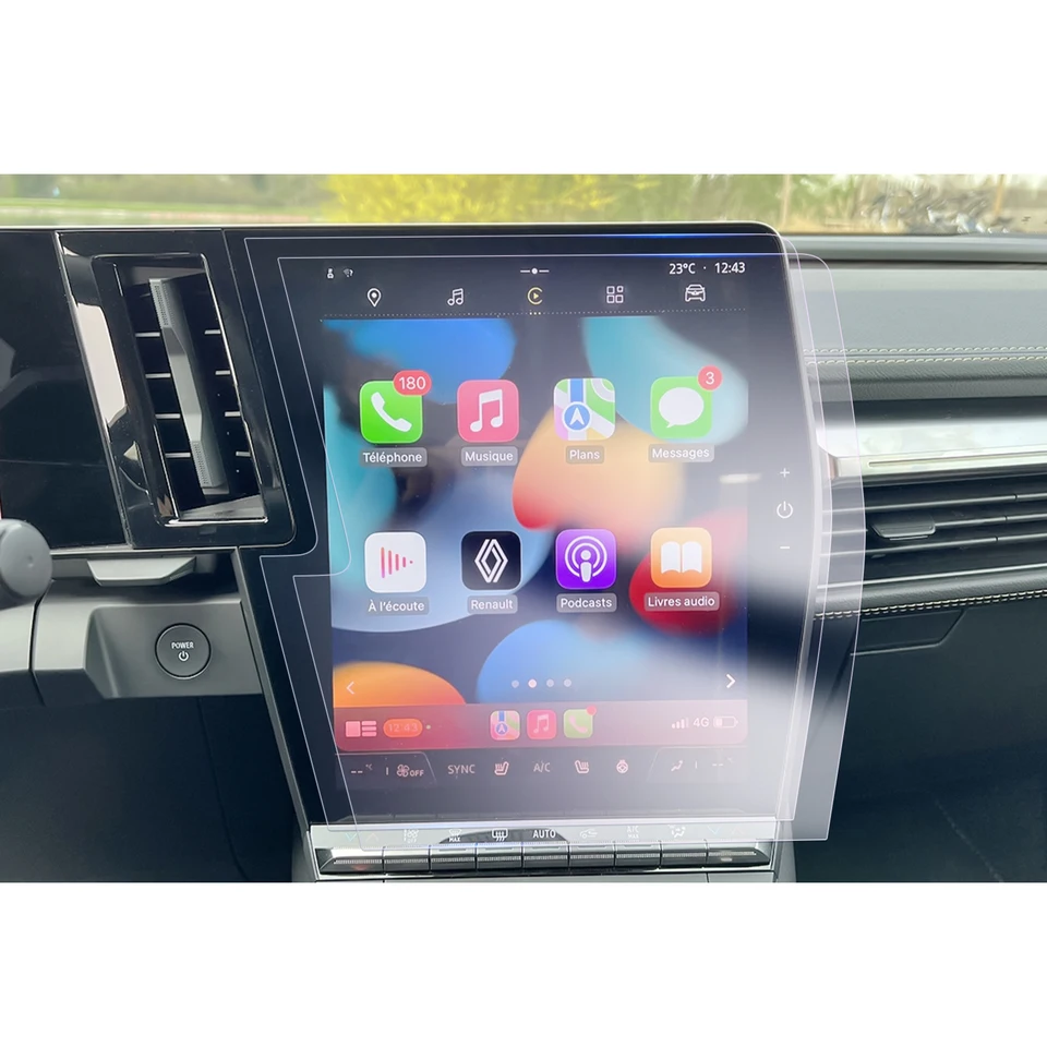 Ruiya pre Megane E-Tech / Renault Austray Navigation Instrument Nano Screen Screent Auto Renault Austrál Austrarín 2024