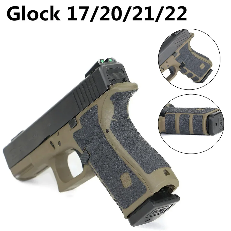 Rukavica na rukavicu bez gumy pre gumovú textúru pre Glock 17 19 20 22 22 25 27 27 33 Púčik 9 mm pištoľový časopis Časopis Doplnky