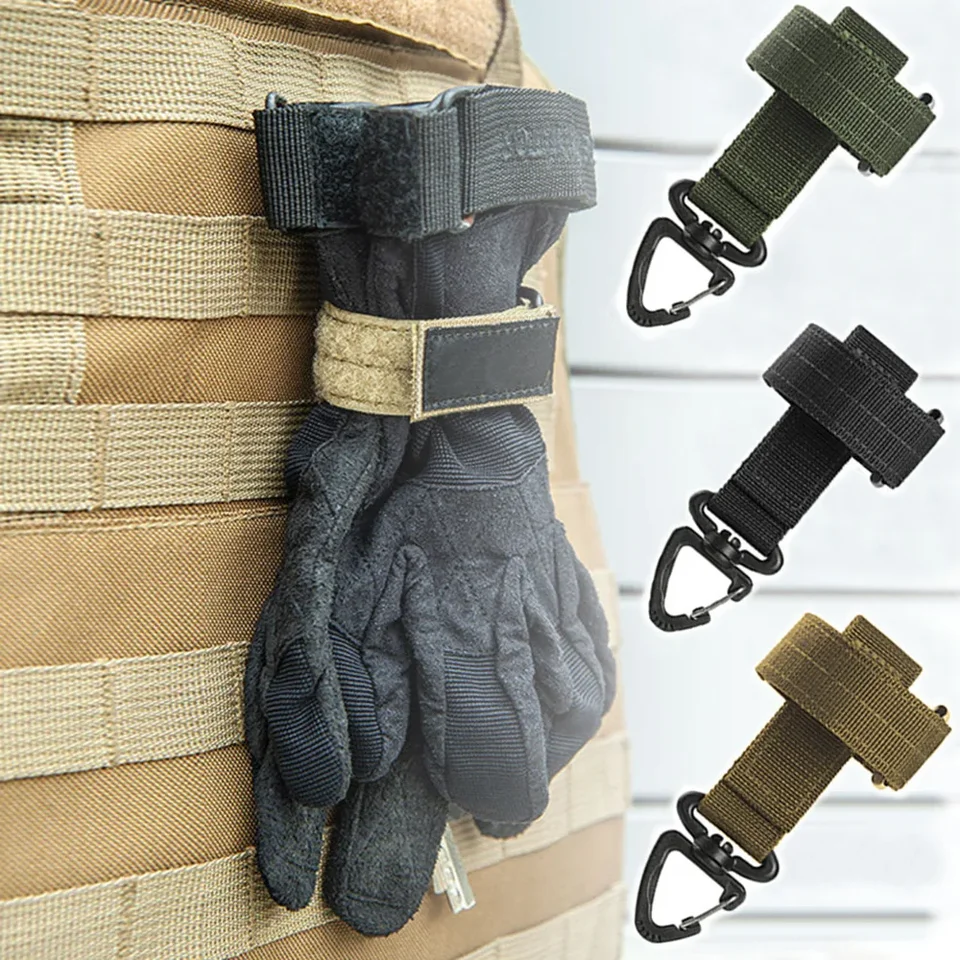 Rukavica spona nylon Webbing Outdoor Tactical Rukavice pre vojenských nadšencov lezenie lano