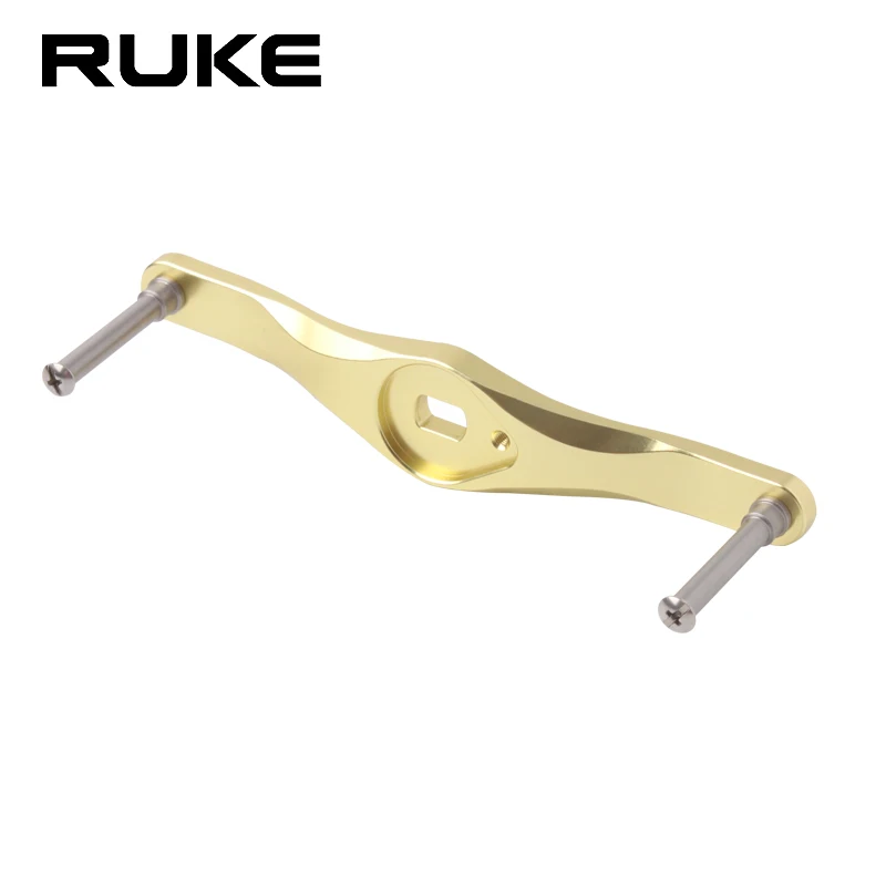 Ruke 1pc rybárska koľba rukoväte zliatiny Hliníkové materiály rybársky rybár pre dĺžku s CQ 105 mm veľkosť otvoru 8x5mmfishing navijak