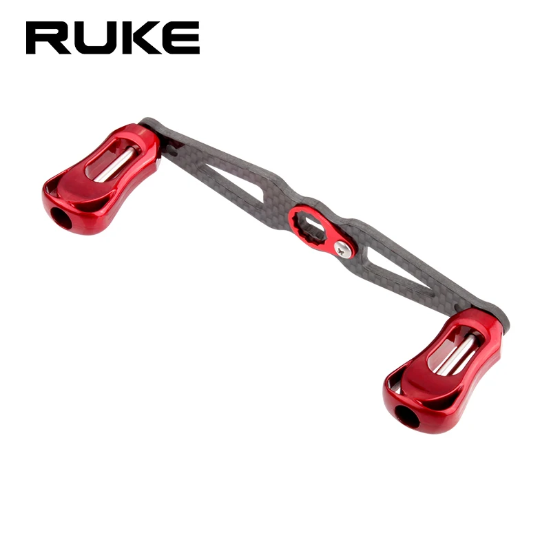 Ruke nová rybárska rybárska rukoväť s uhlíkovým gombíkom veľkosti otvoru 8*5 mm dĺžka 120 mm hrúbka 3 mm DIY Príslušenstvo