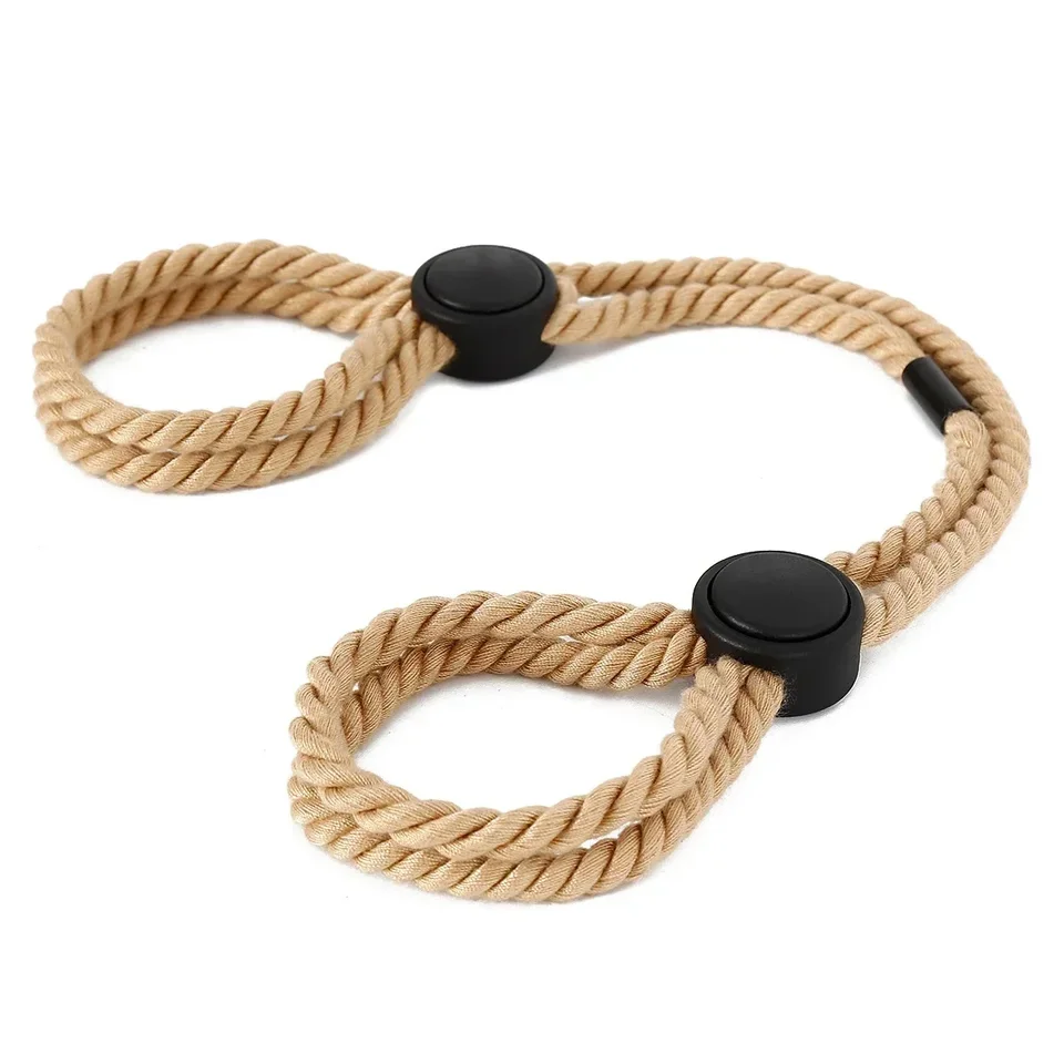 Ruky členky Restaints Easy Erotic Bondage Premium BDSM Set s odolným lanom pre páry ideálne pre dobrodružnú hru