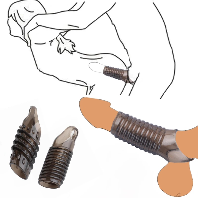 Rukáv pre penis oneskorenie slučka kohút sexuálne hračky pre mužov oneskorené penisové krúžky erotické produkty Dildo s ejakulačnými hračkami pre dospelých 18+