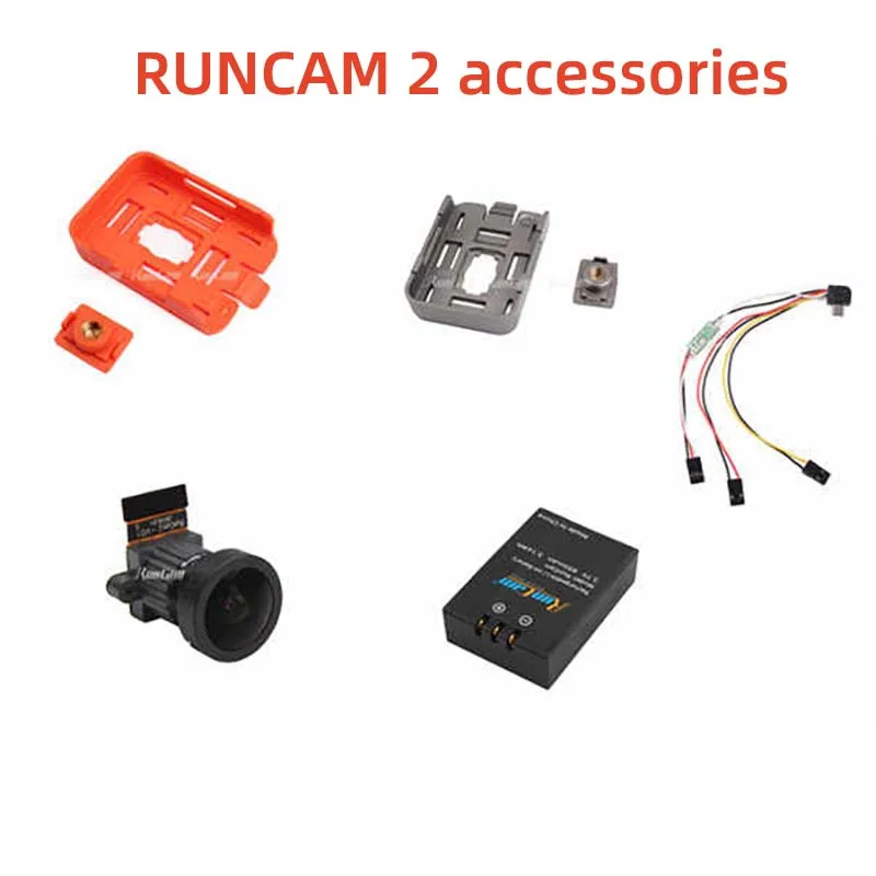 Runcam 2 FPV Fotoaparát Originálna jemná konzolová batéria Modul šošovky zadného kábla