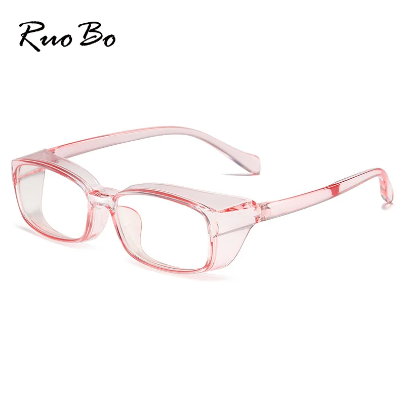 Ruobo Kids Anti-Fog Bezpečné okuliare Anti Blue Light Gule pre chlapcov dievčatá anti-opoly anti-alergie Blue Blokovanie okuliarov