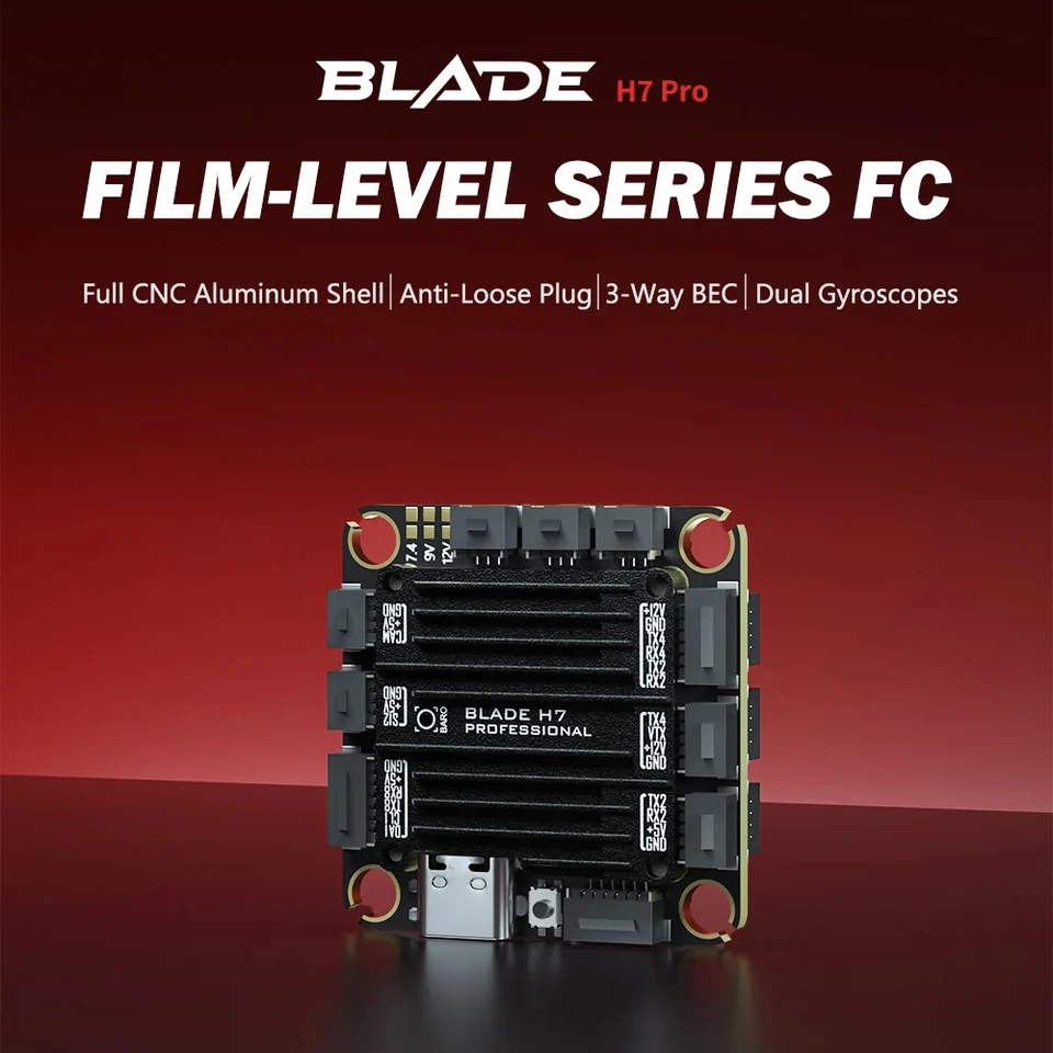 RushFPV Rush FPV Blade H7 Pro 4S-12S FC Flight Controller Dual Gyroskopy Multikanál BEC pre FPV Drone