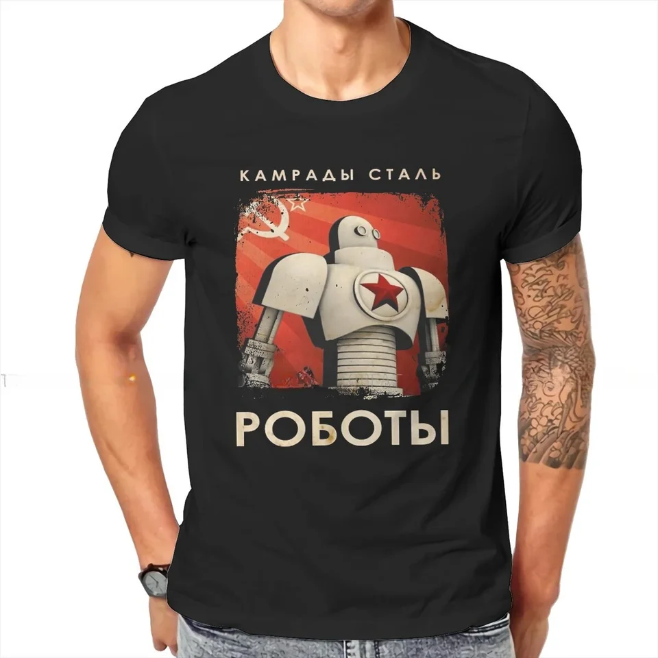 Rusko CCCP tričko Geometrické tričko muži CCCP T tričko sputnik-1 vesmírny program Tees Custom Ussr Tops Streetwear Punk košele