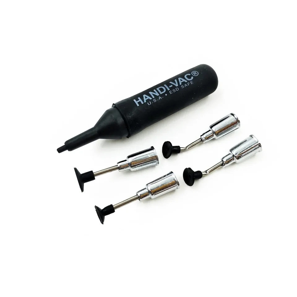 Ručne VAC ant-statické mini BGA vákuové čerpadlo Salc Per Per Persinging Handtool SMT SMD IC SACTION PEN + 4 dýzy