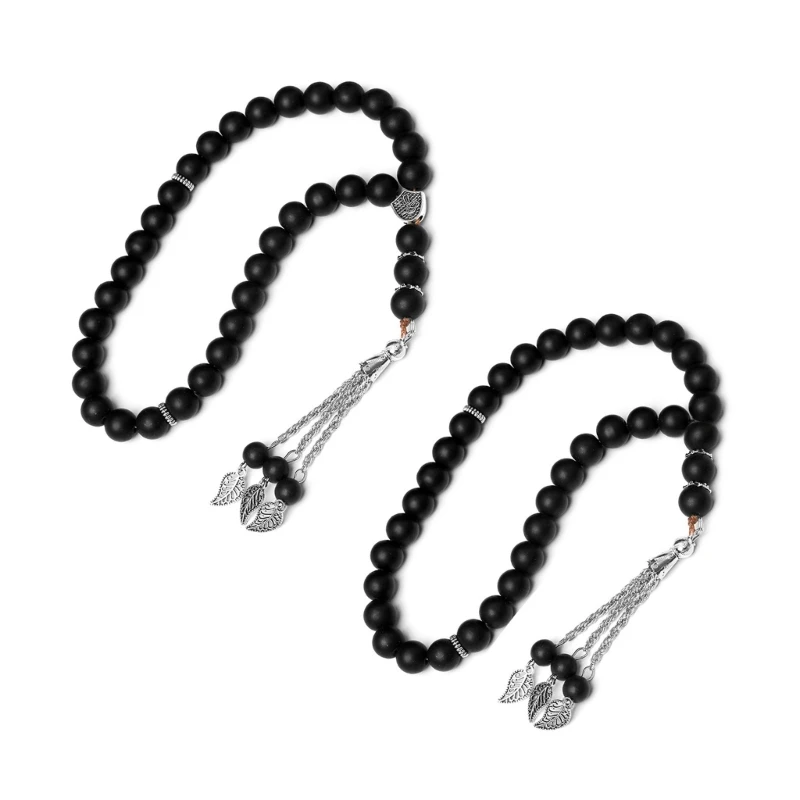 Ručne vyrábané 33 korálkových tasbih ručných náramkov krištáľovo modlitba korálkový náramok meditácia