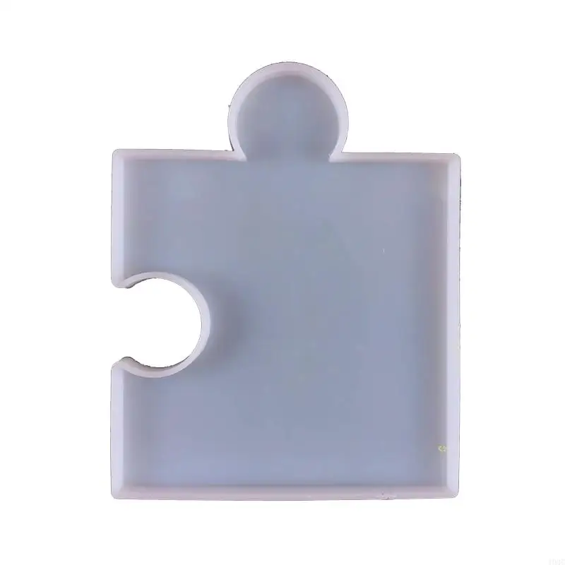 Ručne vyrábané puzzle UV Epoxidová živici Pless pohár podložka hrnčeková podložka Silikónová forma DIY remeslá Domáce dekorácie Casting Tool 193C