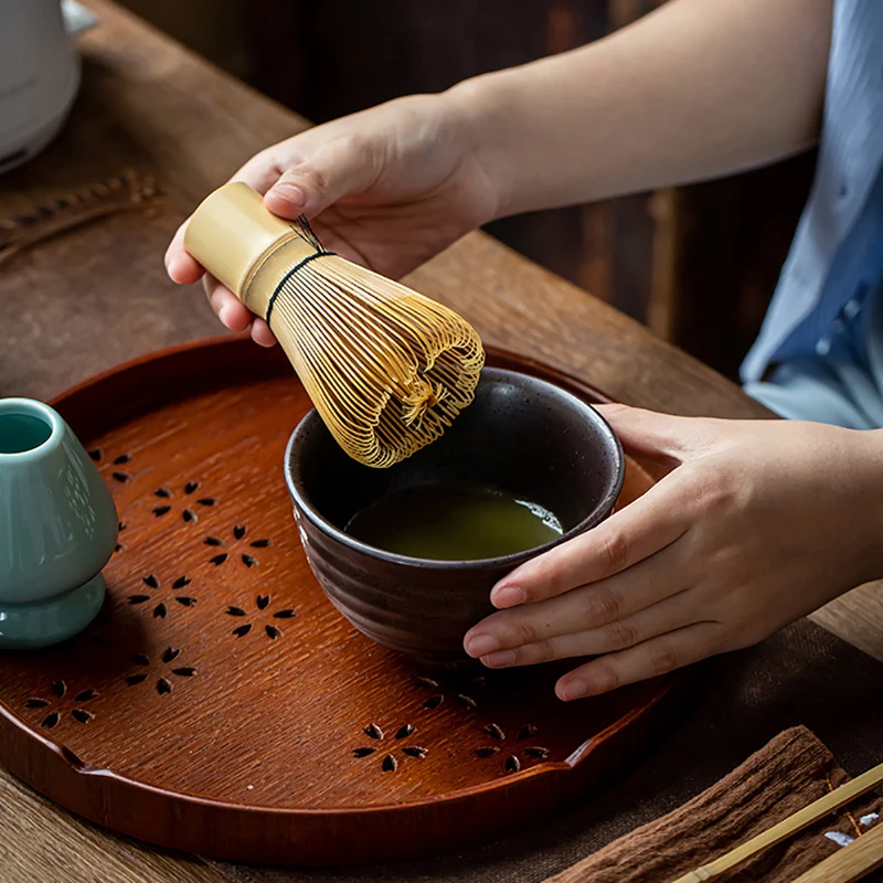 Ručne vyrábaný domov Easy Clean Coconut matcha čajový set náradie súprav